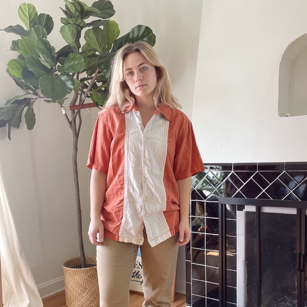 Vintage Linen Shirt